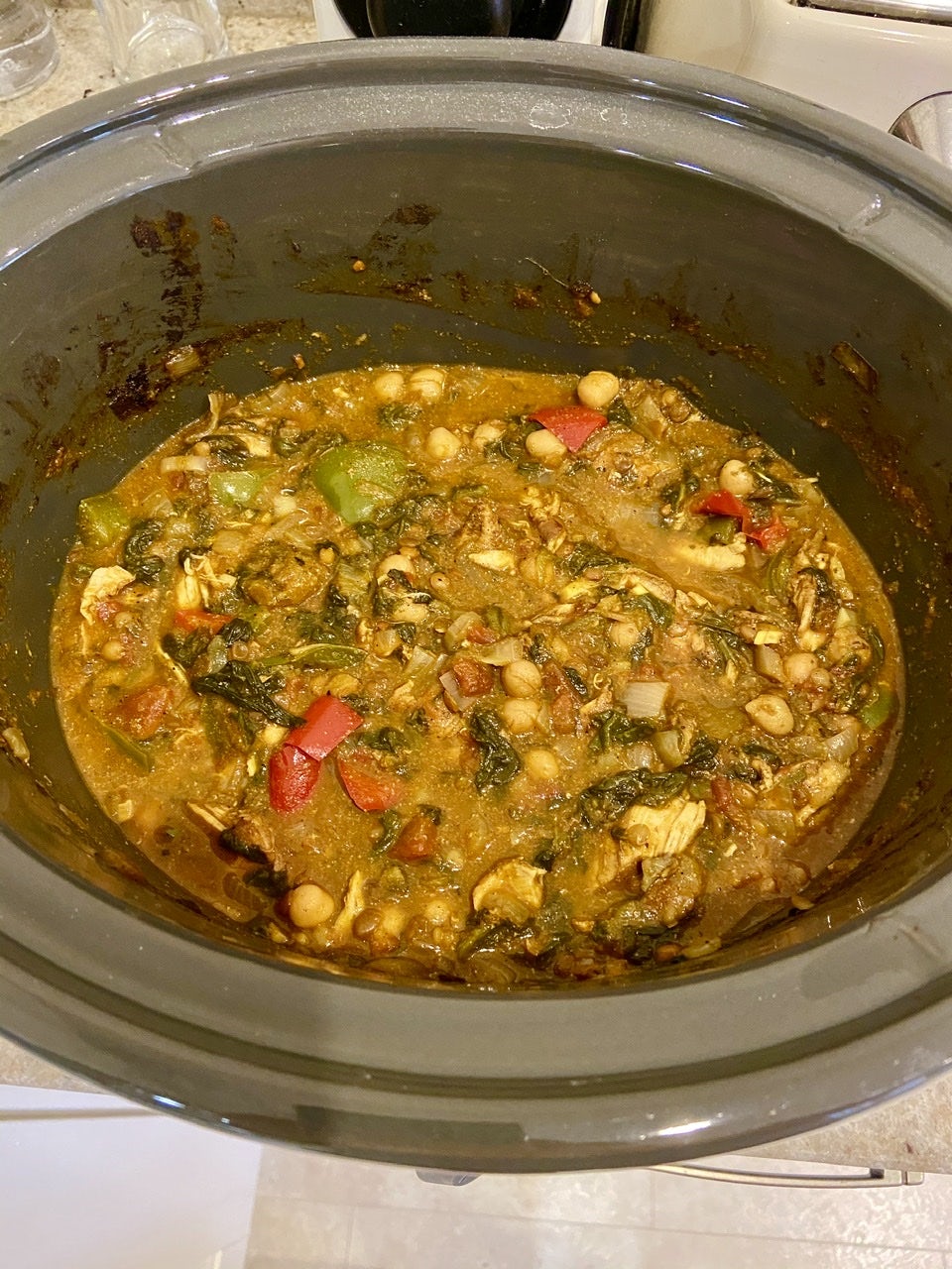 My curry in the slow cooker